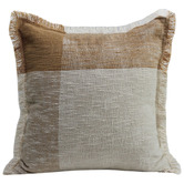 Temple &amp; Webster Reese Hand-Loomed Cotton Slub Cushion