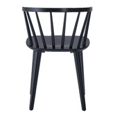 Temple &amp; Webster Aurora Spindle Solid Rubberwood Dining Chairs