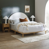 Temple &amp; Webster Samantha 1 Drawer Bedside Table