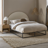 Temple &amp; Webster Georgina Boucle Bedhead