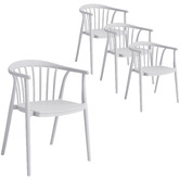 Temple &amp; Webster Spindle Outdoor Dining Chairs