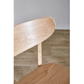 Temple &amp; Webster 65cm Larsen Rubberwood Barstools
