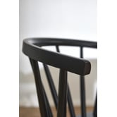 Temple &amp; Webster Aurora Spindle Solid Rubberwood Dining Chairs
