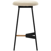 Temple &amp; Webster 65cm Andy Corduroy Barstool