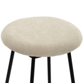Temple &amp; Webster 65cm Andy Corduroy Barstool
