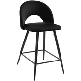 Temple &amp; Webster 65cm Sophia Velvet Barstools