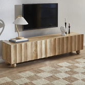 Temple &amp; Webster Hendry Mango Wood TV Unit