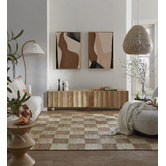 Temple &amp; Webster Hendry Mango Wood TV Unit