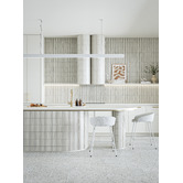 Temple &amp; Webster 64.5cm Elsa Upholstered Barstools