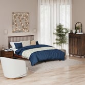 Temple &amp; Webster Liam Pine Wood Bed