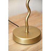 Temple &amp; Webster Lyon Metal Wave Table Lamp