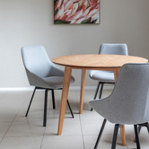 Temple &amp; Webster Nappa Swivel Dining Chairs
