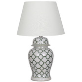 Temple &amp; Webster 54cm Seren Ceramic Table Lamp