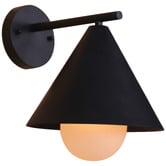 Temple &amp; Webster Riley Metal Outdoor Wall Light
