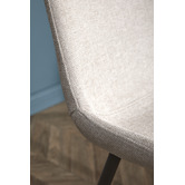 Temple &amp; Webster 4 Seater Blake Dining Table &amp; Sunnie Upholstered Dining Chair Set