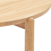 Temple &amp; Webster Caterina Solid Oak Coffee &amp; Side Table Set