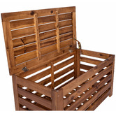 Temple &amp; Webster Flores Acacia Wood Outdoor Storage Box