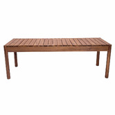 Temple &amp; Webster 2 Seater Barrios Acacia Wood Garden Bench