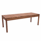 Temple &amp; Webster 2 Seater Barrios Acacia Wood Garden Bench