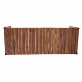 Temple &amp; Webster 2 Seater Barrios Acacia Wood Garden Bench
