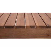 Temple &amp; Webster 2 Seater Barrios Acacia Wood Garden Bench