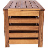 Temple &amp; Webster Flores Acacia Wood Outdoor Storage Box