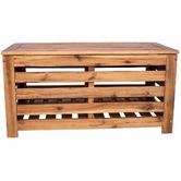Temple &amp; Webster Flores Acacia Wood Outdoor Storage Box