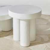 Temple &amp; Webster Makkari Polystone Outdoor Side Table
