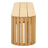 Temple &amp; Webster 3 Seater Forme Outdoor Dining Bench