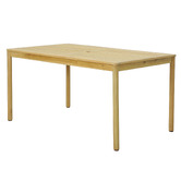 Temple &amp; Webster 4 Seater Grove Outdoor Dining Table &amp; Bench Set
