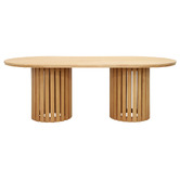 Temple &amp; Webster 6 Seater Forme Outdoor Dining Table &amp; Bench Set