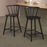 Temple &amp; Webster 66cm Aurora Spindle Barstools