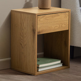Temple &amp; Webster Bruce 1 Drawer Bedside Table