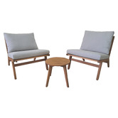 Temple &amp; Webster 2 Seater Nelson Outdoor Lounge Set