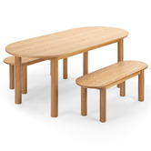 Temple &amp; Webster 2 Seater Cannes Dining Bench