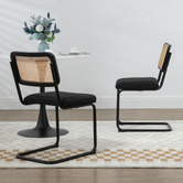 Temple &amp; Webster Marcel Breuer Cesca Replica Boucle Dining Chairs