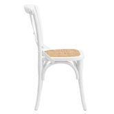 Temple &amp; Webster Bella Solid Cross Back Birch Wood Dining Chairs