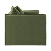 Temple &amp; Webster Removable Slipcover Set for Montauk 2 Seater Sofa