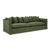 Temple &amp; Webster Removable Slipcover Set Only for Montauk 4 Seater Sofa