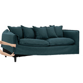 Temple &amp; Webster Removable Slipcover Set for Montauk 3 Seater Sofa