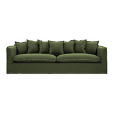Temple &amp; Webster Removable Slipcover Set Only for Montauk 4 Seater Sofa