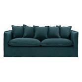 Temple &amp; Webster Removable Slipcover Set for Montauk 3 Seater Sofa