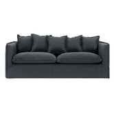 Temple &amp; Webster Removable Slipcover Set for Montauk 3 Seater Sofa