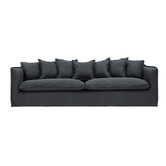 Temple &amp; Webster Montauk 4 Seater Sofa &amp; Ottoman Set