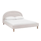 Temple &amp; Webster Archie Upholstered Bed