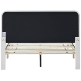 Temple &amp; Webster Cream Toni Boucle Bed