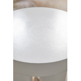 Temple &amp; Webster Makkari Polystone Outdoor Side Table