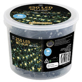 Temple &amp; Webster 250 Warm White LED Solar Net Fairy Lights