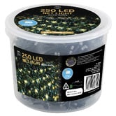 Temple &amp; Webster Warm White LED Solar Net Fairy Lights