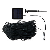 Temple &amp; Webster 250 Multi-Coloured LED Solar Net Fairy Lights